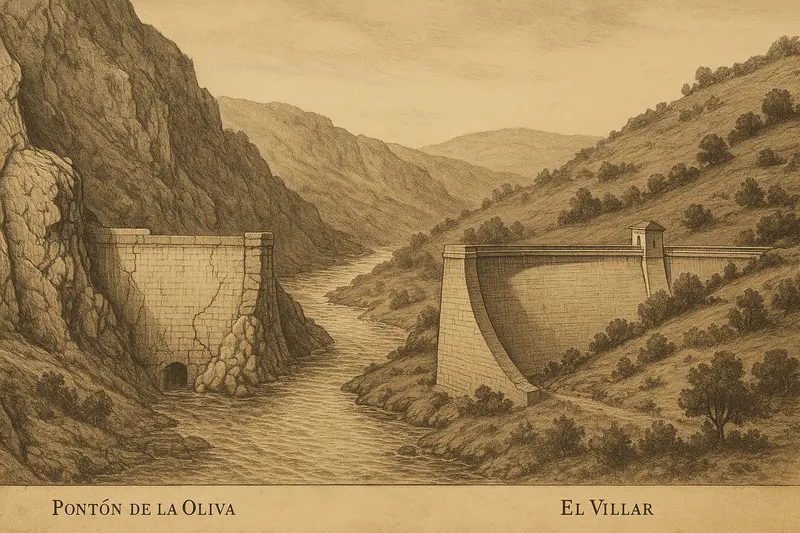 Conjunto Hidráulico Del Canal De Isabel Ii Vista Aerea