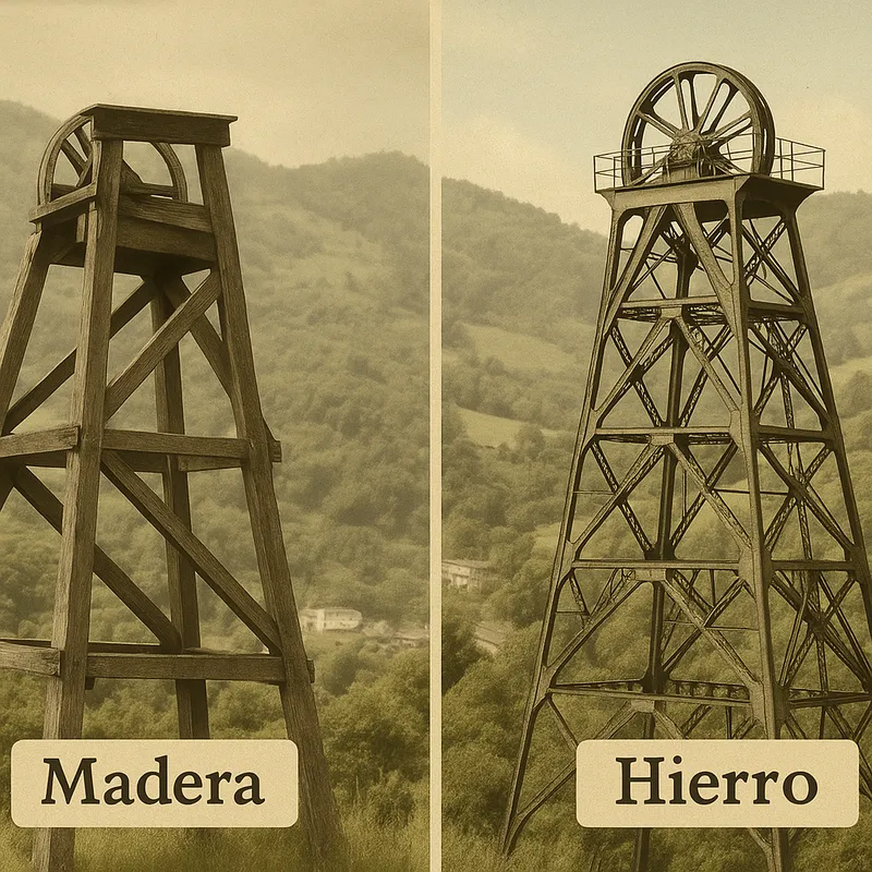 Historia Del Pozo San Luis En Langreo Madera Vs Celosía