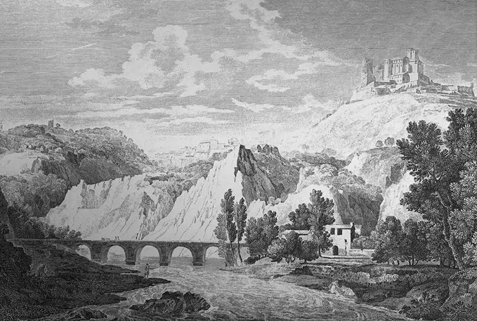 Minas De Sal De Cardona Imagen Antigua
